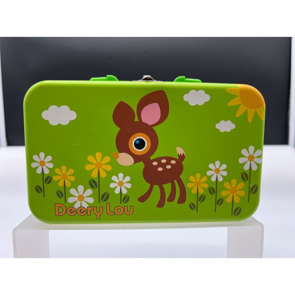 Sweet Lou Metal LunchBox "The Cheerful Fawn" Sanrio.